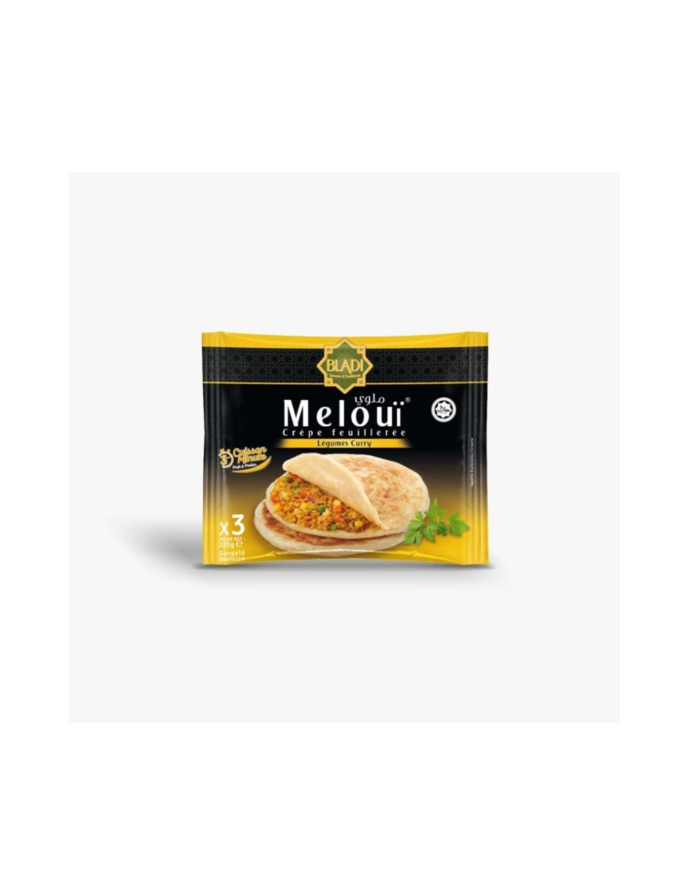 Meloui BLadi Légumes Curry x3