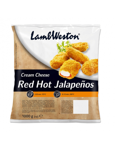 Red Hot Jalapenos Lambweston 1Kg