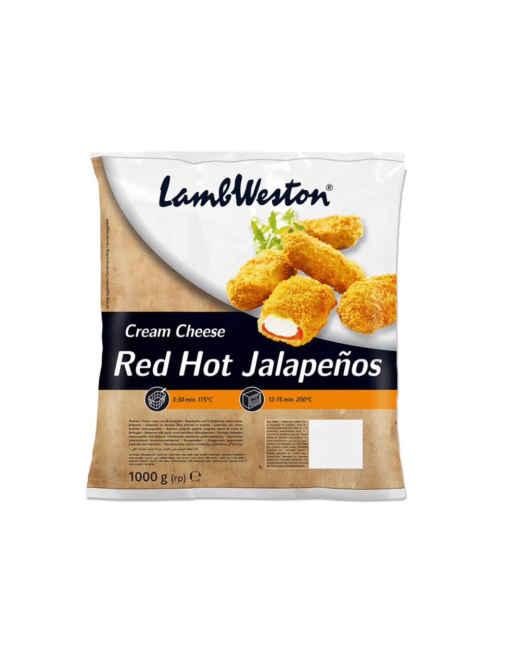 Red Hot Jalapenos Lambweston 1Kg