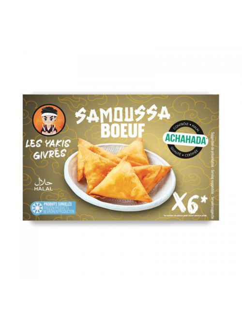 Samossa au boeuf x6 Yakis givrés 330G ACHAHADA